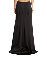 Black Skirt with Train | PDP | Antonia