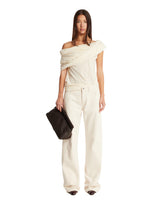 White Draped Top | PDP | Antonia