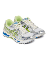 White and Silver Gel-Kayano 14 Sneakers | PDP | Antonia