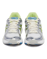 White and Silver Gel-Kayano 14 Sneakers | PDP | Antonia