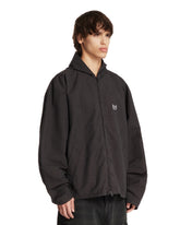 Black Hooded Zip Jacket | PDP | Antonia