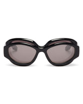 Black Superbusy Round Sunglasses | PDP | Antonia