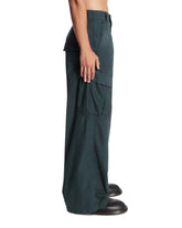 Green Wide Cargo Pants | PDP | Antonia