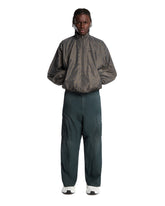 Gray Madras Nylon Bomber | PDP | Antonia