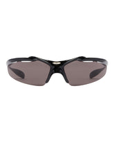 Black Turbo D-Frame Sunglasses | PDP | Antonia