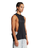 Black Ripped Standard Top | PDP | Antonia