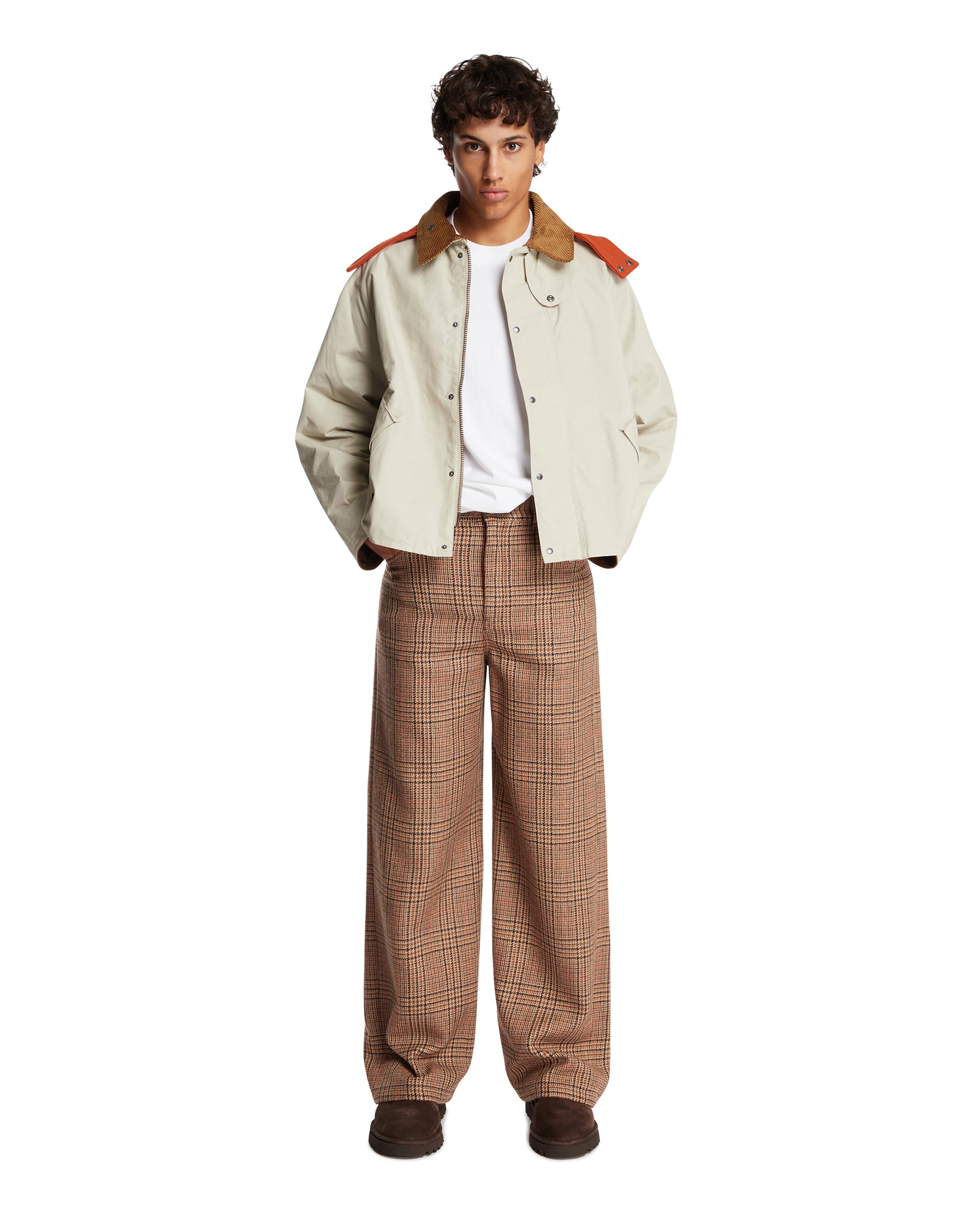 Barbour X Kaptain Sunshine Beige Short Cruiser Jacket