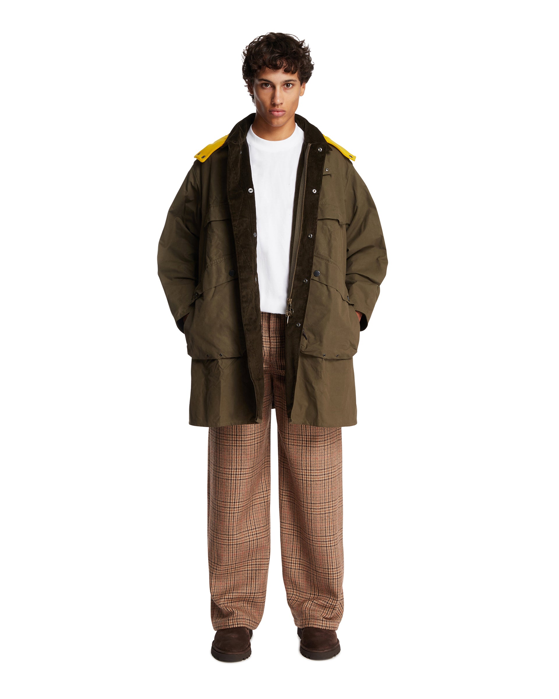 Barbour X Kaptain Sunshine Green Bedale Field Coat | BARBOUR