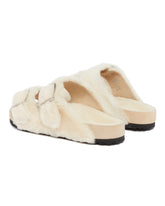 White 1774 Arizona Shearling Slippers | PDP | Antonia
