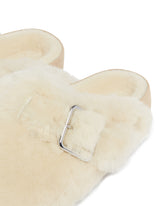 White 1774 Boston Shearling Slippers | PDP | Antonia