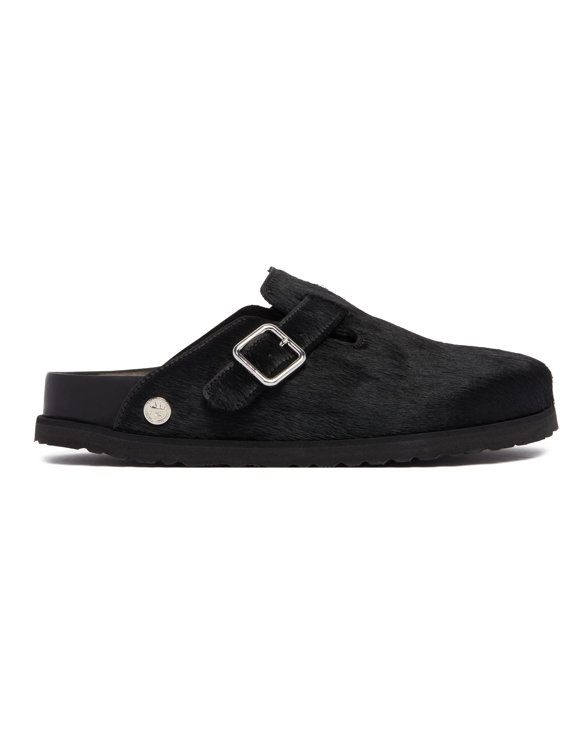 Black 1774 Boston Pony Hair Slippers | BIRKENSTOCK - Antonia