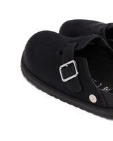 Black 1774 Boston Pony Hair Slippers | PDP | Antonia