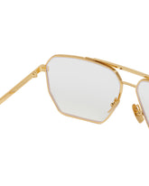 Gold Classic Aviator Sunglasses | PDP | Antonia