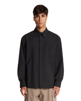 Black Wool Shirt | PDP | Antonia