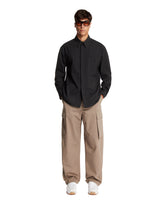 Black Wool Shirt | PDP | Antonia