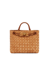 Brown Small Andiamo Bag | PDP | Antonia