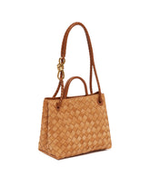 Brown Small Andiamo Bag | PDP | Antonia