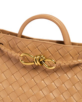 Beige Small Andiamo Bag | PDP | Antonia