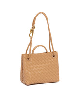 Beige Small Andiamo Bag | PDP | Antonia