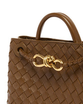 Brown Small Andiamo Bag | PDP | Antonia