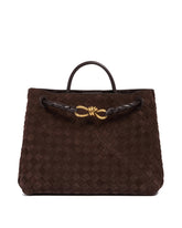 Brown Medium Andiamo Bag | PDP | Antonia