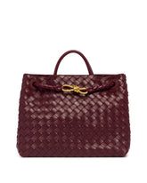 Burgundy Medium Andiamo Bag | PDP | Antonia