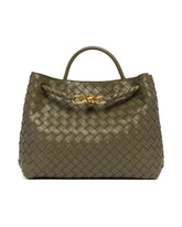 Green Medium Andiamo Bag | PDP | Antonia