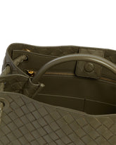 Green Medium Andiamo Bag | PDP | Antonia