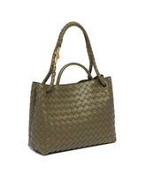 Green Medium Andiamo Bag | PDP | Antonia