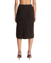 Brown English Ribbed Skirt | PDP | Antonia