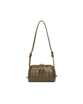 Green Intrecciato Concert Clutch | PDP | Antonia