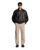 Beige Wool and Cashmere Trousers | PDP | Antonia