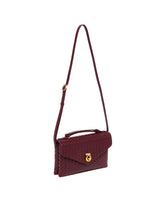 Burgundy Knot Lock Bag | PDP | Antonia