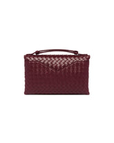 Burgundy Knot Lock Bag | PDP | Antonia