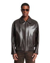 Brown Leather Jacket | PDP | Antonia