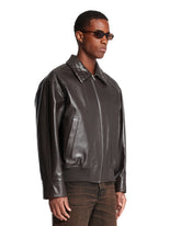 Brown Leather Jacket | PDP | Antonia