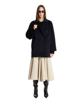 Gray Cotton and Silk Twill Culottes | PDP | Antonia