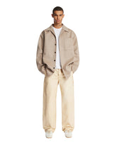 Overshirt In Lana e Cashmere Beige | PDP | Antonia