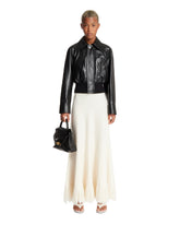 Black Lightweight Leather Jacket | PDP | Antonia