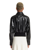 Black Lightweight Leather Jacket | PDP | Antonia