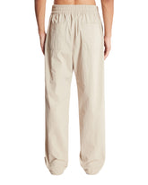 Beige Technical Nylon Pants | PDP | Antonia
