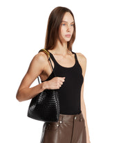 Black Dustbag Handle Bag | PDP | Antonia