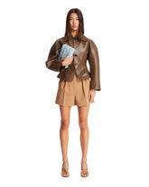 Brown Leather Jacket | PDP | Antonia