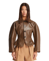Brown Leather Jacket | PDP | Antonia