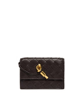 Brown Leather Andiamo Cardholder - Bottega Veneta women | PLP | Antonia