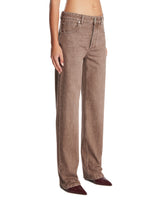 Brown Straight-Leg Jeans | PDP | Antonia