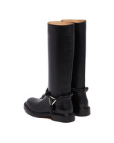 Black James Cuissard Boots | PDP | Antonia