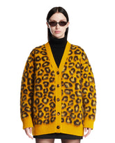Cardigan Animalier Giallo | PDP | Antonia