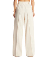 White Cymbaria High-Waisted Pants | PDP | Antonia