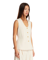 White Merlin Vest | PDP | Antonia